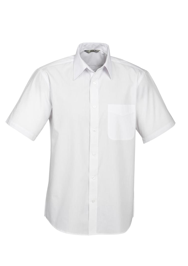 Fiordland College Senior SS Shirt White