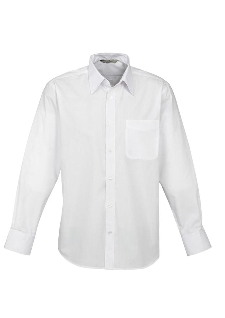 Fiordland College Senior LS Shirt White