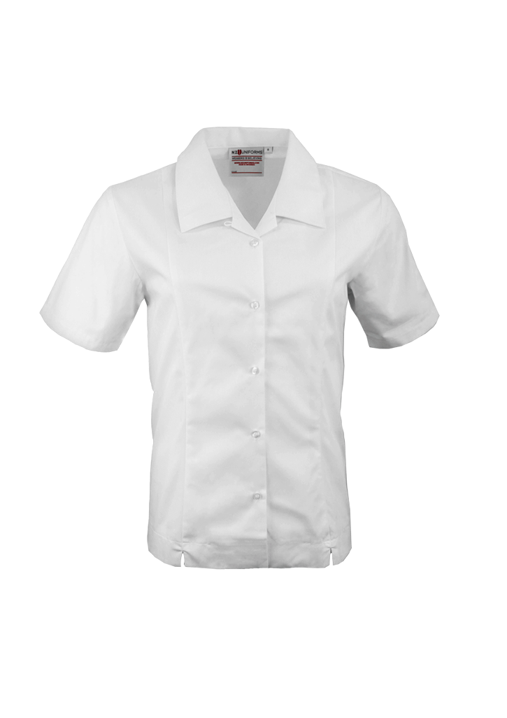 Fiordland College SS Blouse White